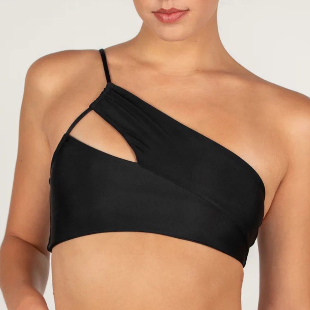 Mikoh Black Bikini - Nelle Top and Desi Bottom NWT Size Small